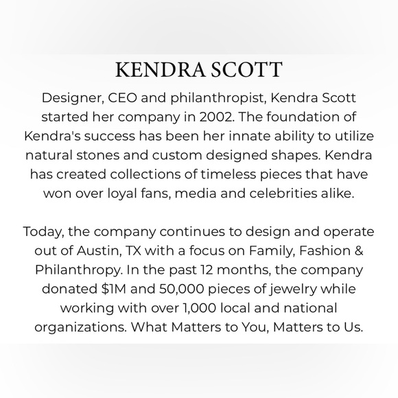 NWT! # 1 BEST SELLER! KENDRA SCOTT 2025 FAV ELISA NECKLACE! 14K GOLD! CELEB FAV! - Picture 10 of 11